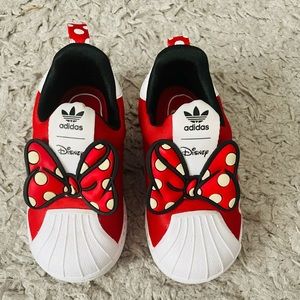 Adidas Superstar Minnie Mouse Shoes Size 6K